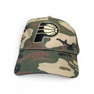 Indiana Pacers Lucus Oil Embroidered Strapback Hat